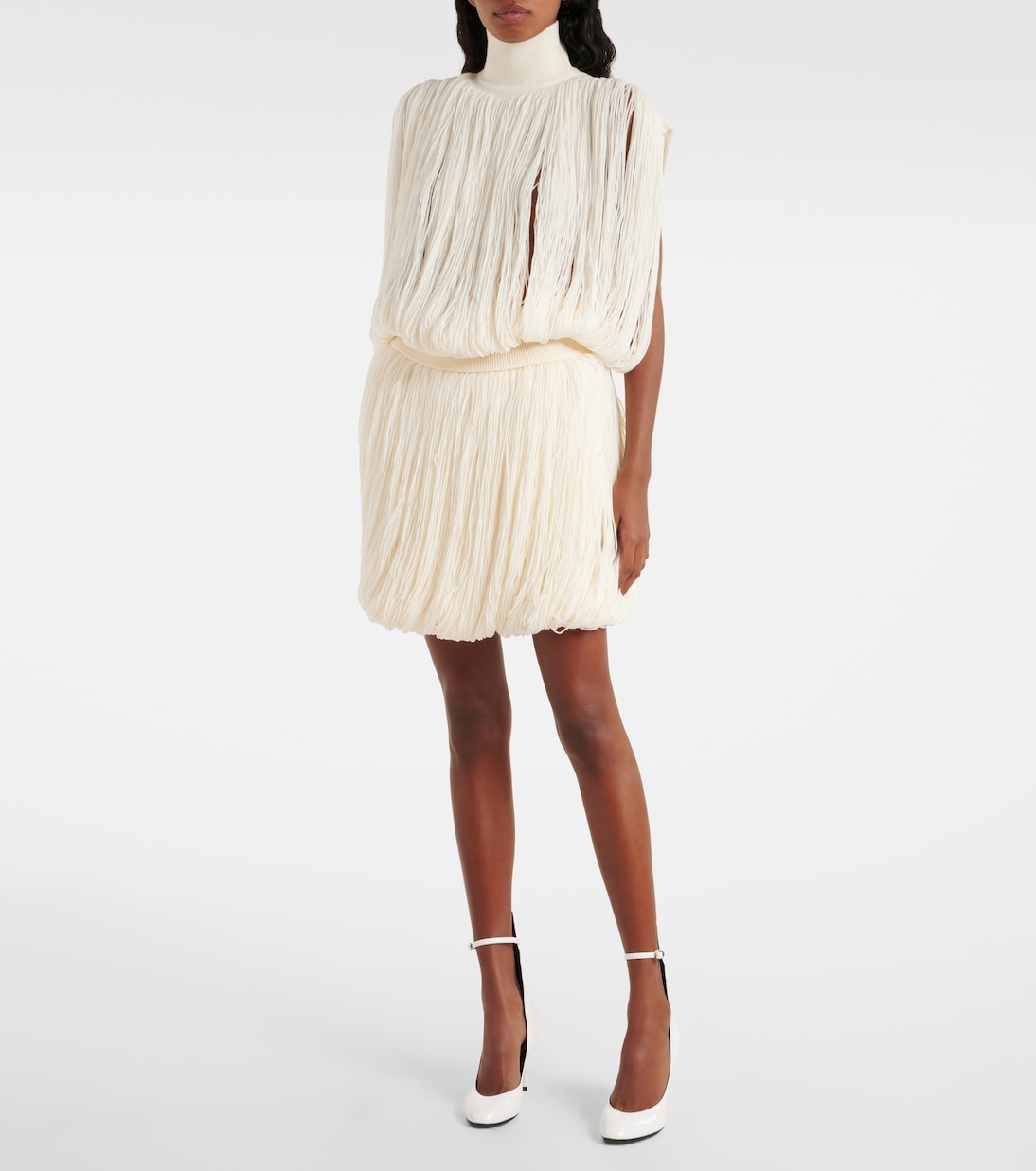 Escarpins Décolleté 90 en cuir verni | Alaïa