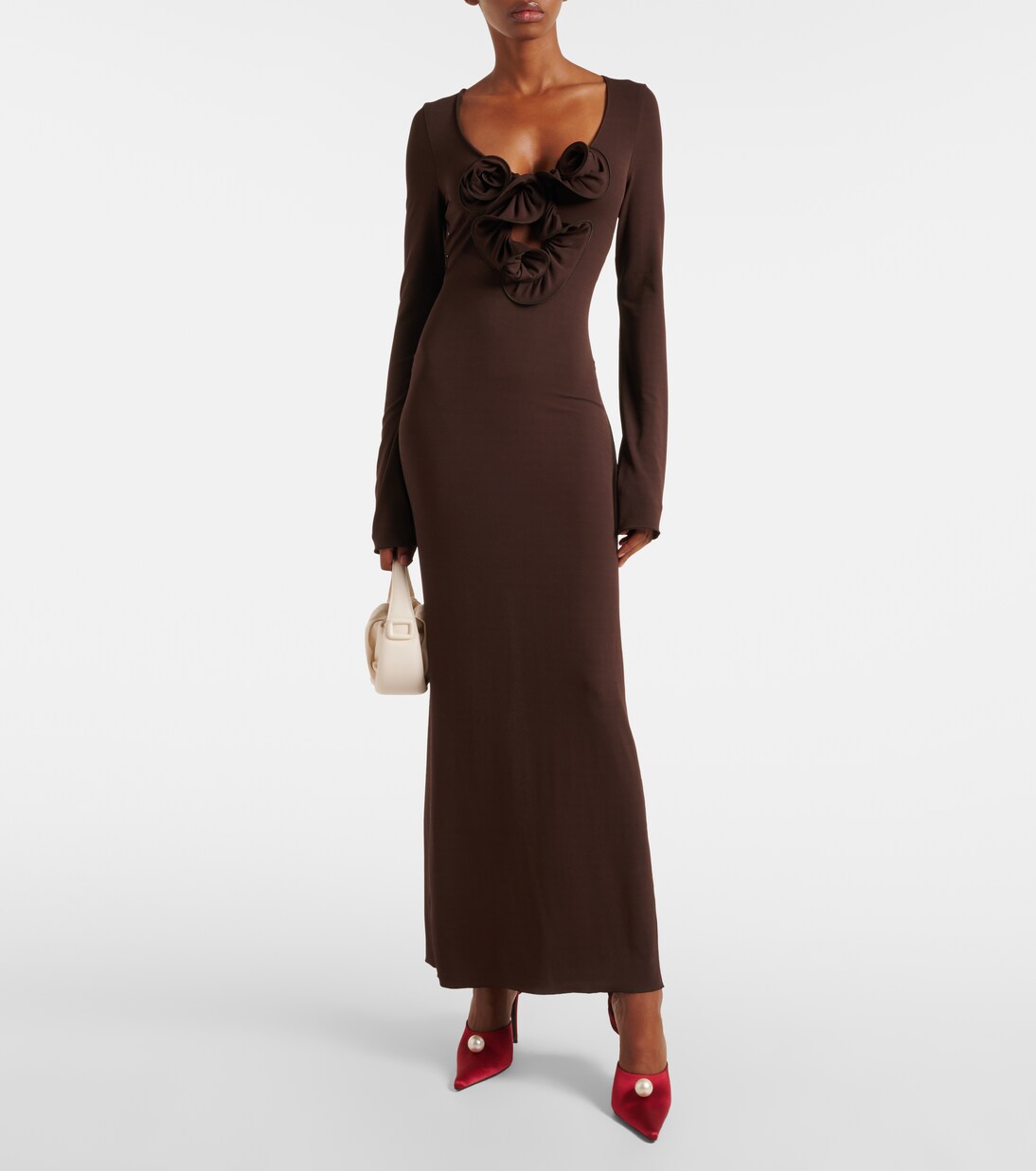 Robe longue à fleurs | Magda Butrym