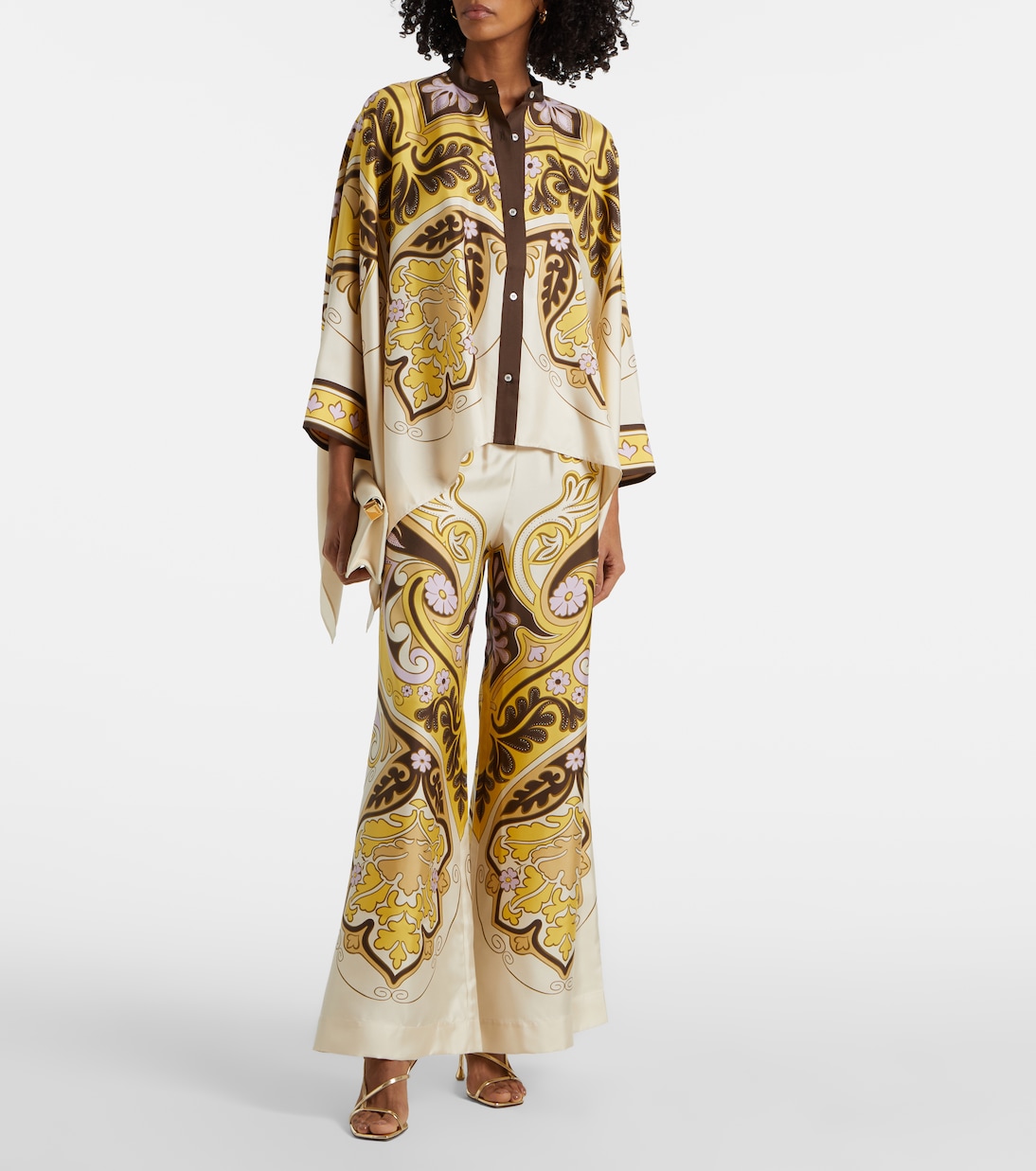 Spells Placée silk shirt | La DoubleJ