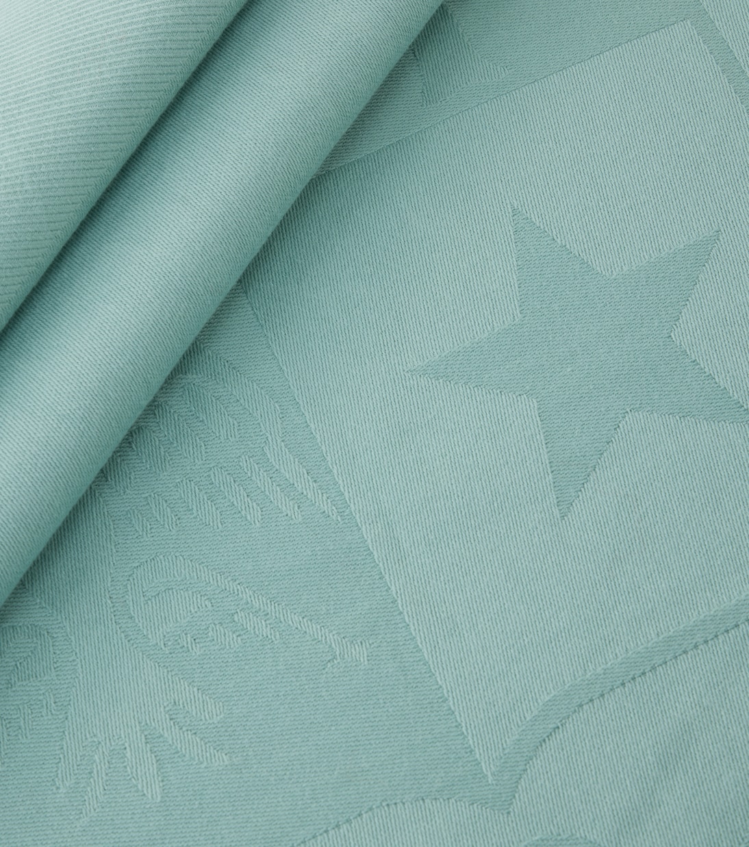 Decke Crest aus Baumwoll-Jacquard | Loro Piana