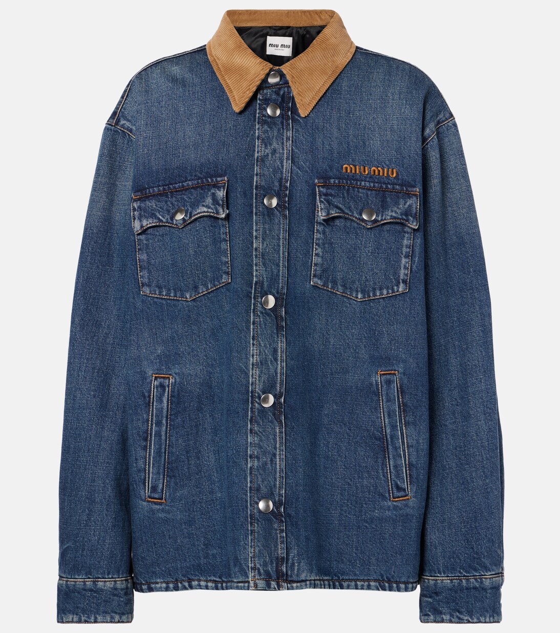 Denim jacket | Miu Miu