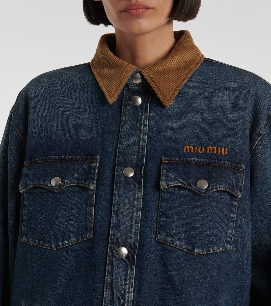 Denim jacket | Miu Miu