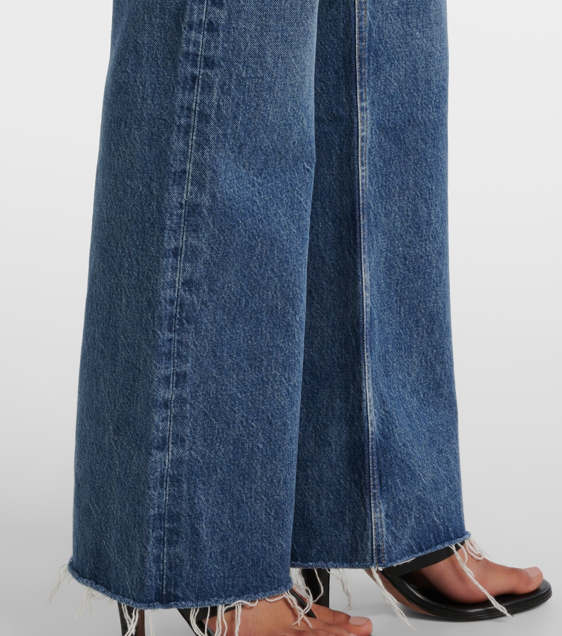 Jeans rectos Leena de tiro medio | Agolde