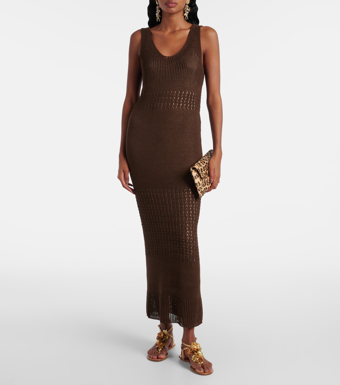 Sandalen aus Metallic-Leder | Aquazzura