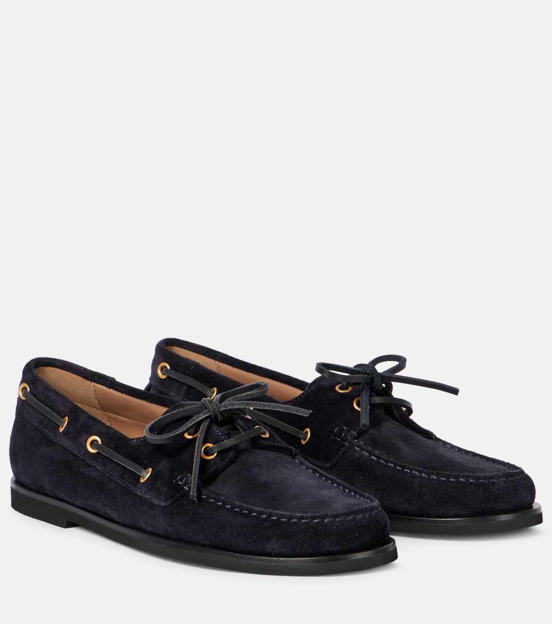 Vandée suede boat shoes | Gianvito Rossi