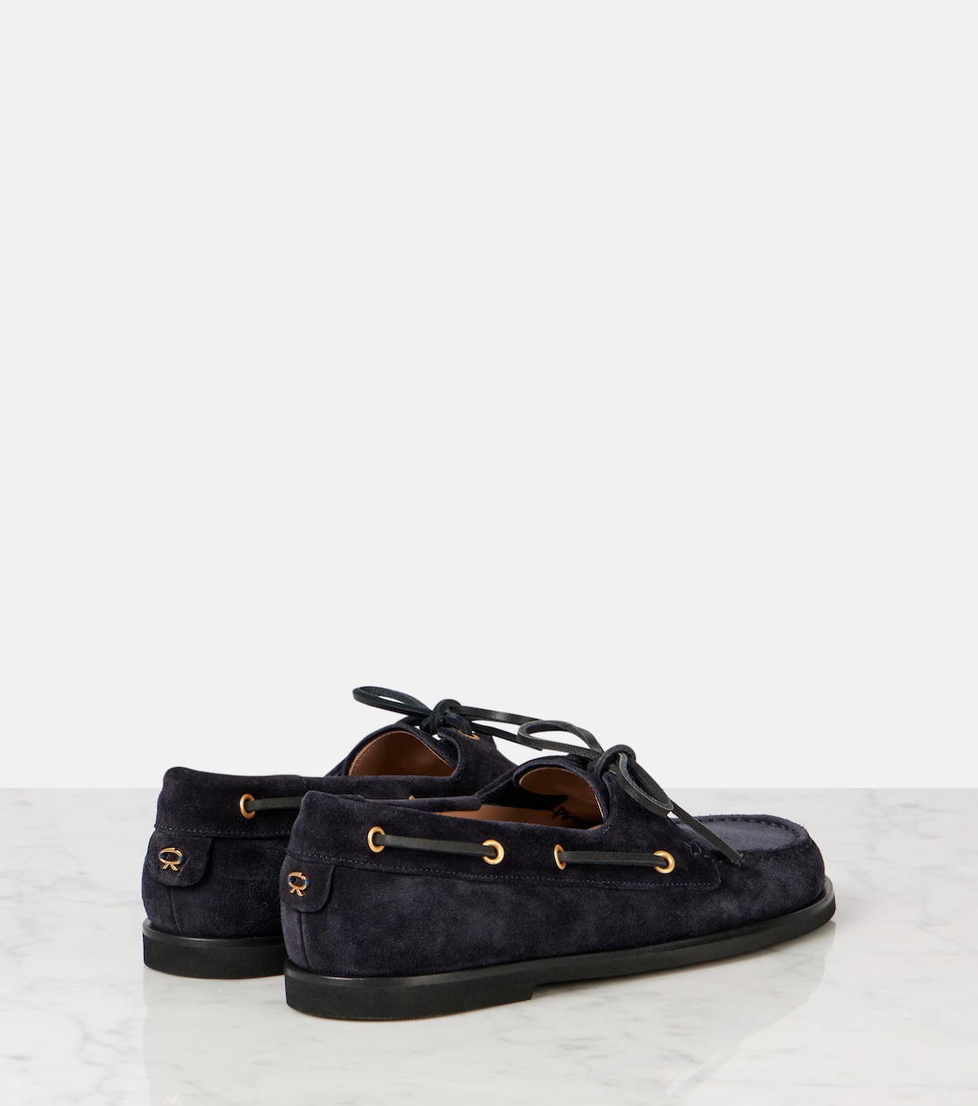 Vandée suede boat shoes | Gianvito Rossi