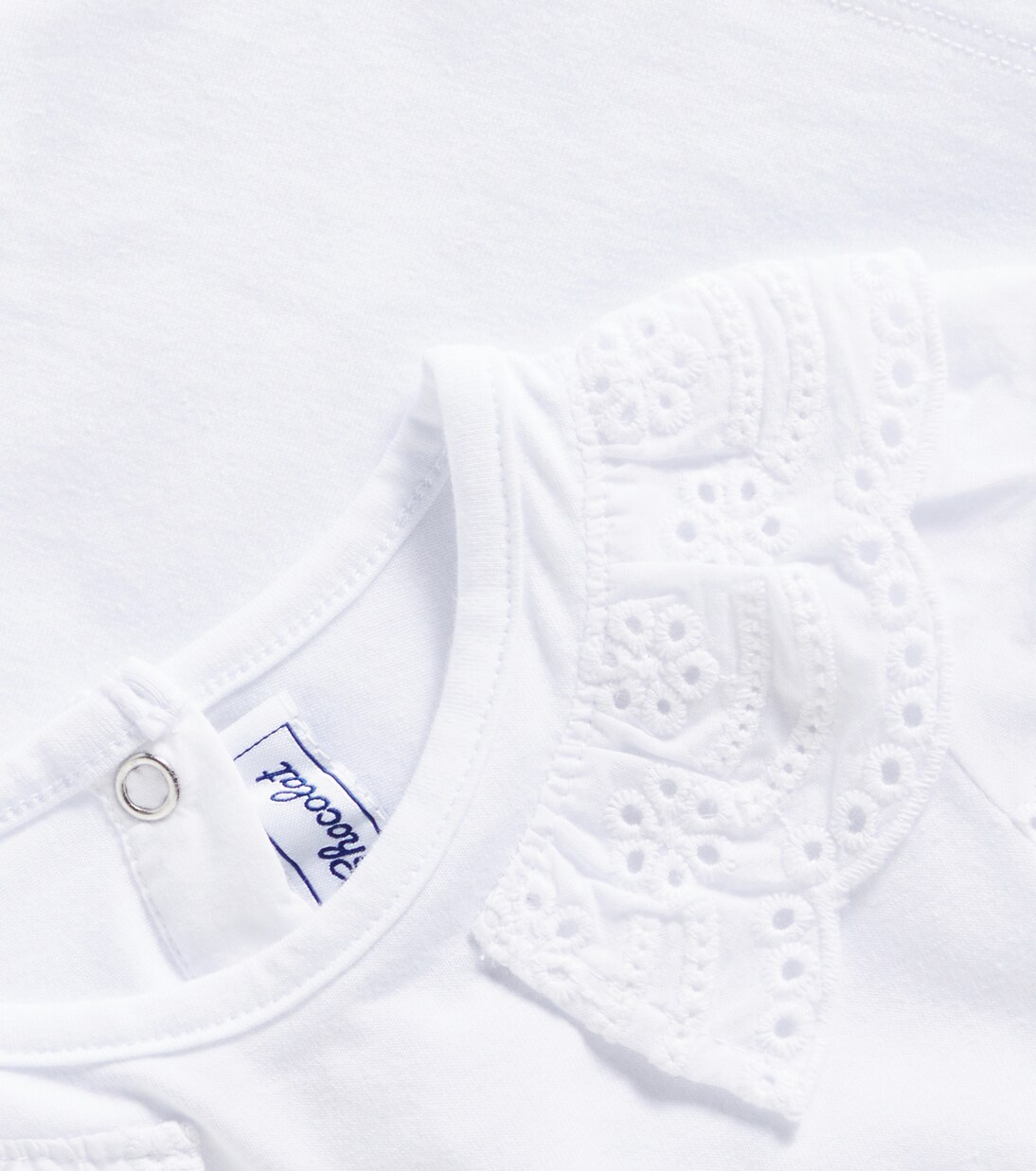 Baby ruffled cotton-blend T-shirt | Tartine et Chocolat