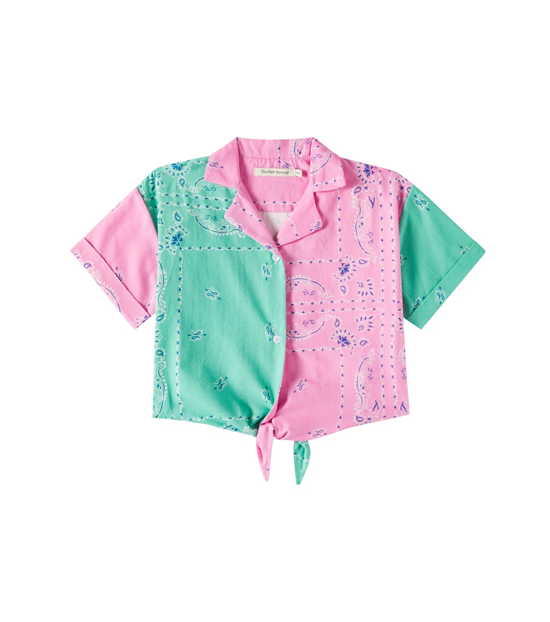 Mileto bandana cotton shirt | The New Society