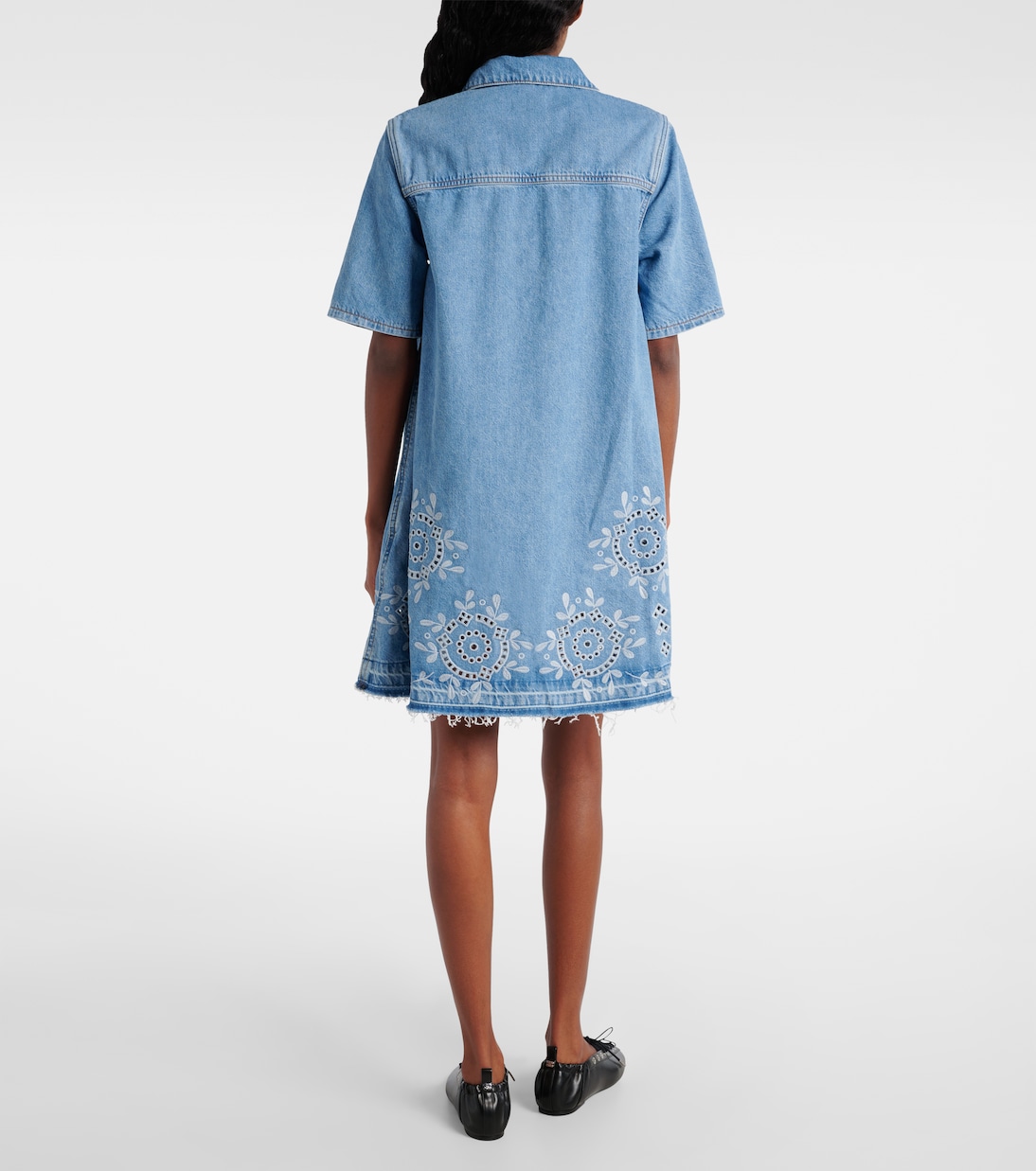 Minikleid aus Denim | Ganni