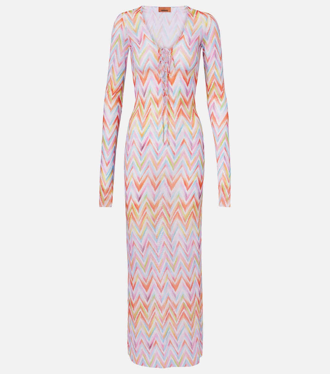 Copricostume in tulle a zig-zag | Missoni