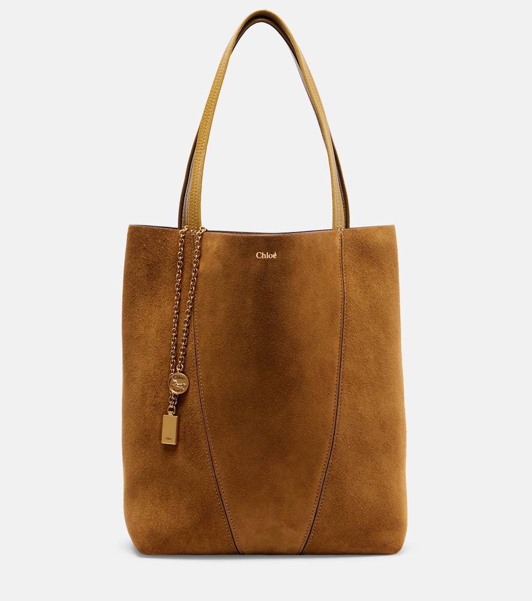 Spin Medium suede tote bag | Chloé