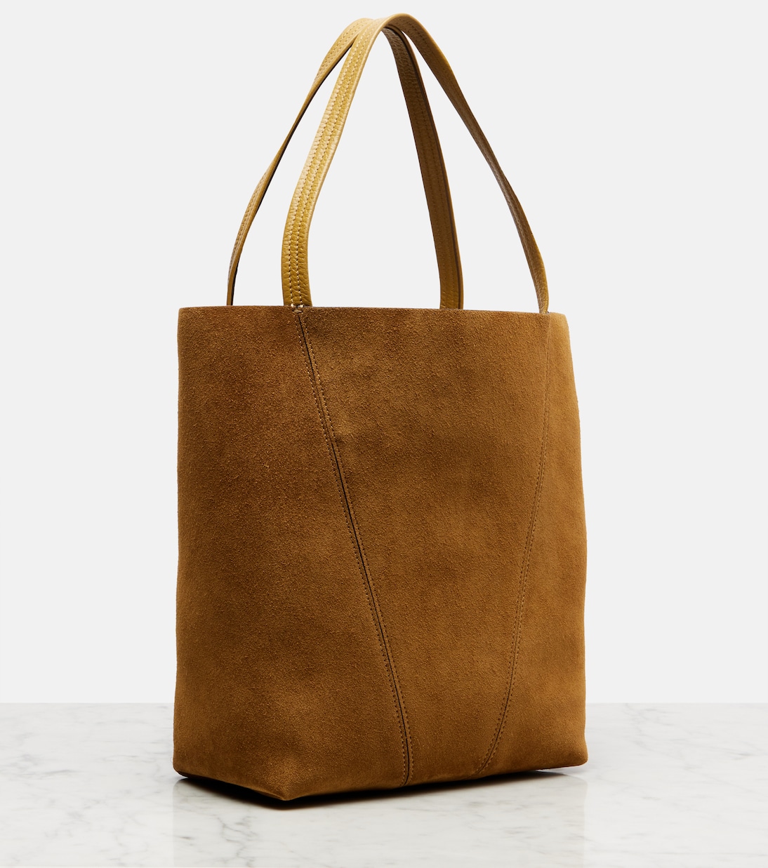 Spin Medium suede tote bag | Chloé
