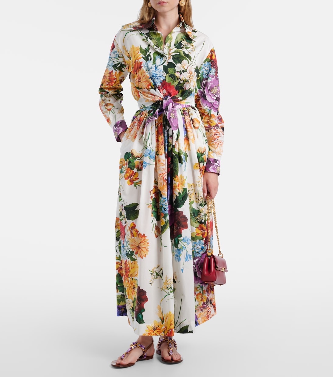 Maxirock aus Baumwolle | Dolce&Gabbana