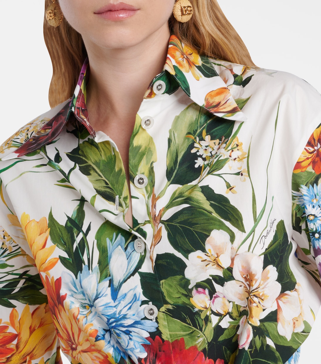 Maxirock aus Baumwolle | Dolce&Gabbana