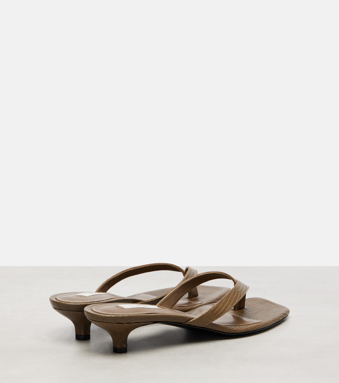 Leather thong sandals | Toteme
