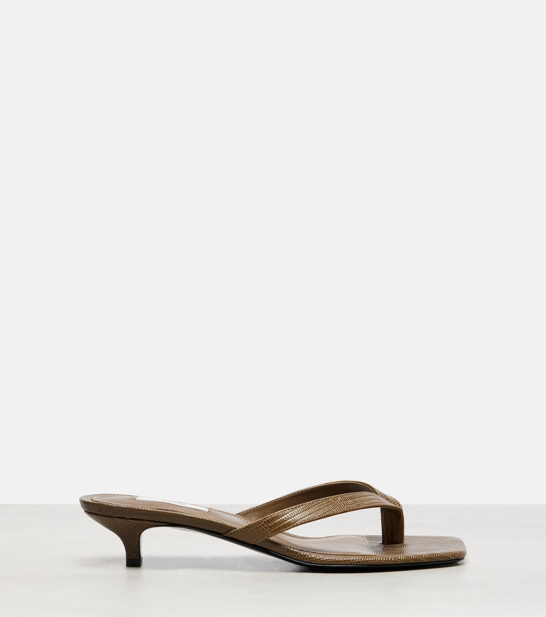 Leather thong sandals | Toteme