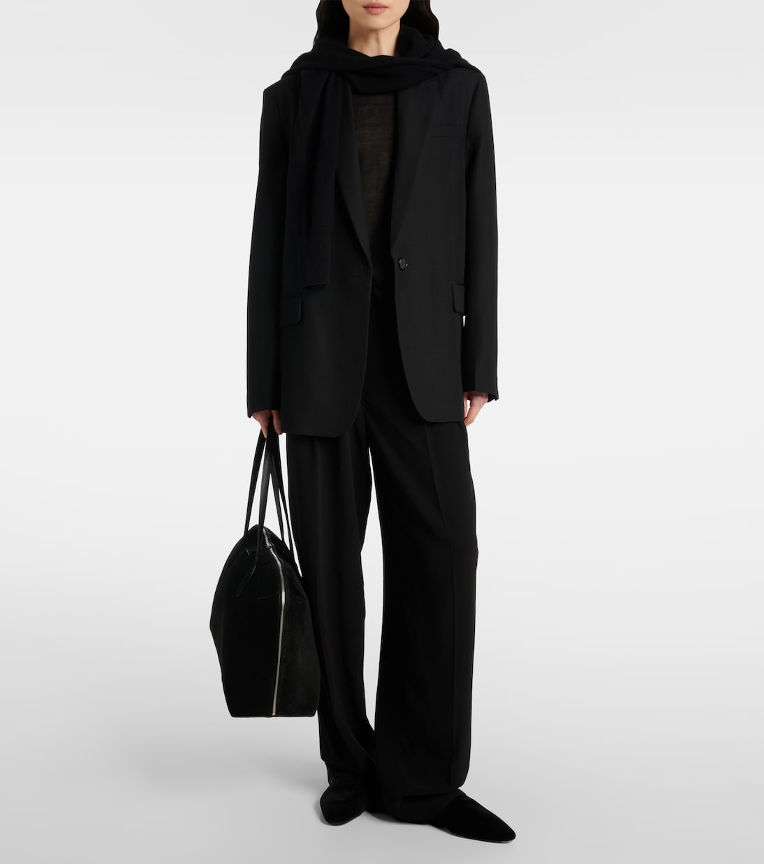 Blazer de botonadura simple | Toteme