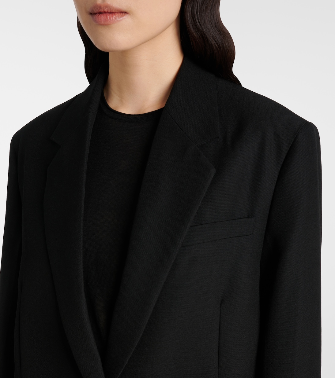 Blazer de botonadura simple | Toteme