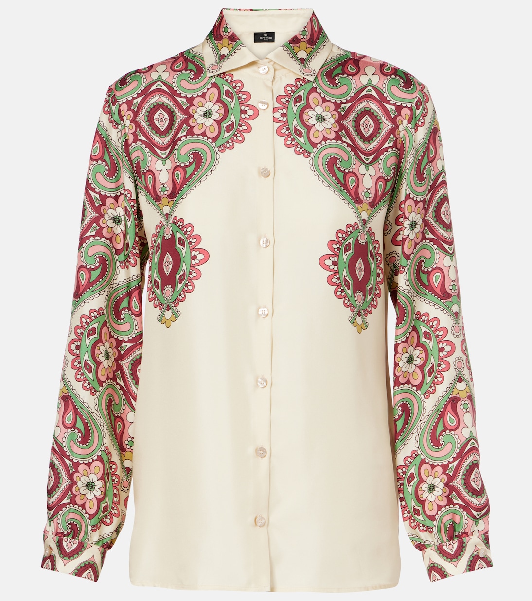 Printed silk shirt | Etro