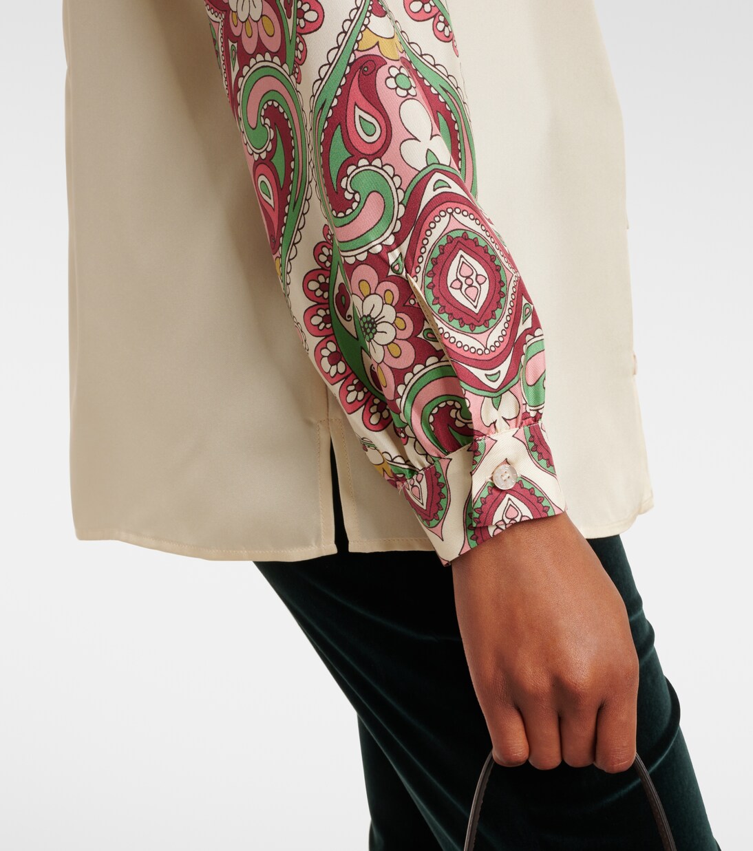 Printed silk shirt | Etro