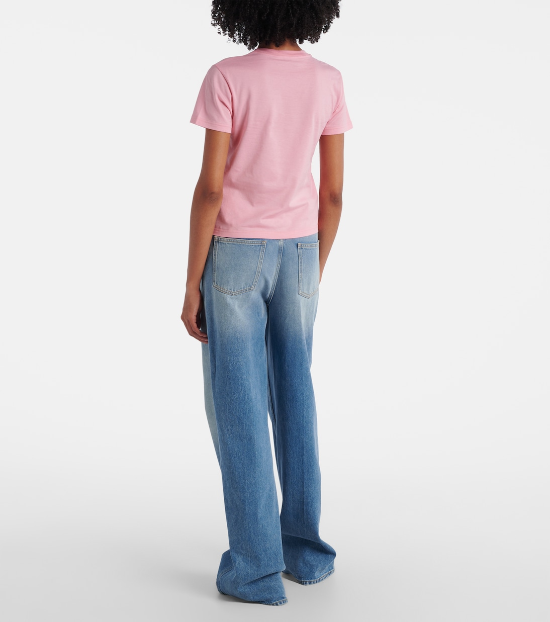 Camiseta de jersey de algodón estampada | Gucci