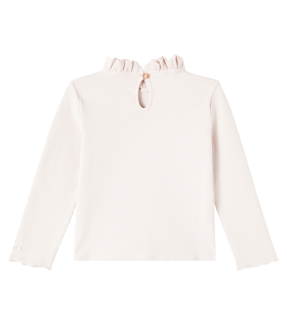 Top Milah en mezcla de algodón con volantes | Donsje