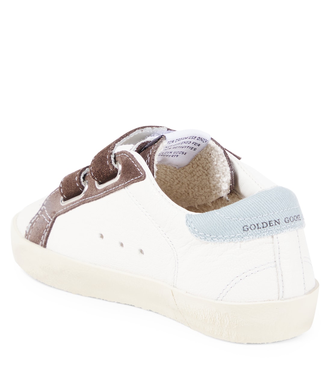 Old School leather and suede sneakers | Golden Goose Kids