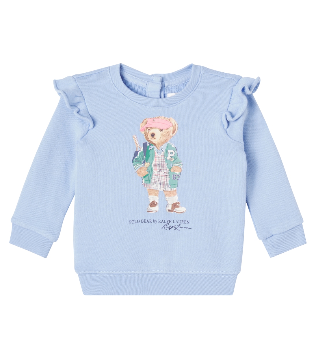 Baby Polo Bear cotton-blend fleece sweatshirt | Polo Ralph Lauren Kids