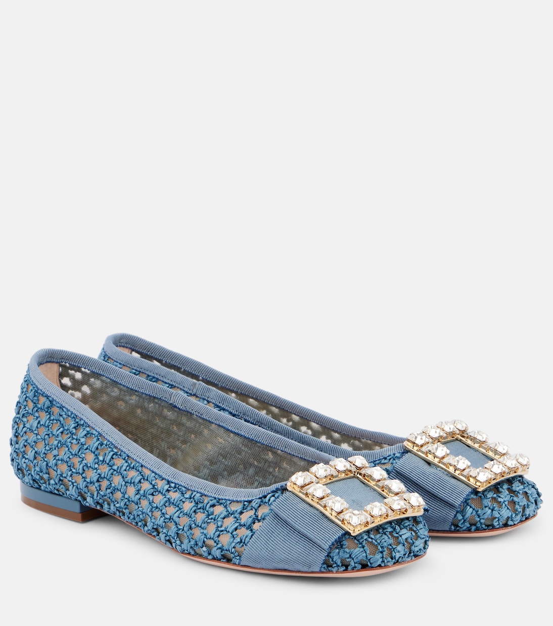 Tres Vivier embellished ballet flats | Roger Vivier
