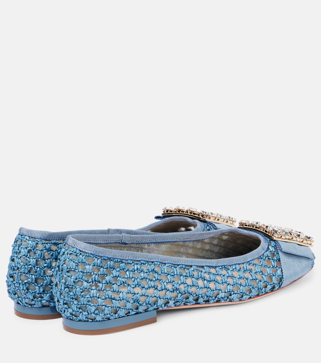 Tres Vivier embellished ballet flats | Roger Vivier