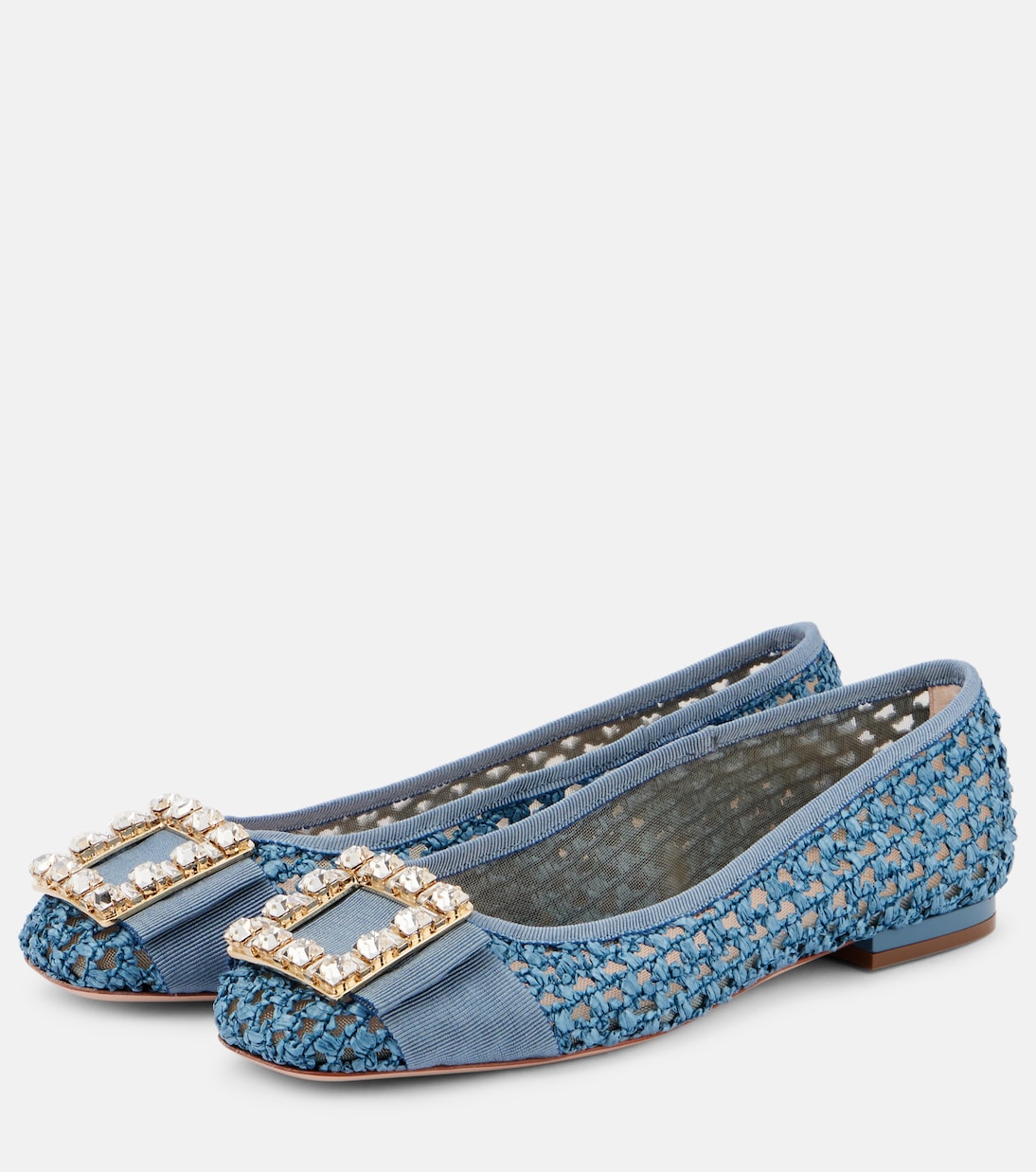 Tres Vivier embellished ballet flats | Roger Vivier