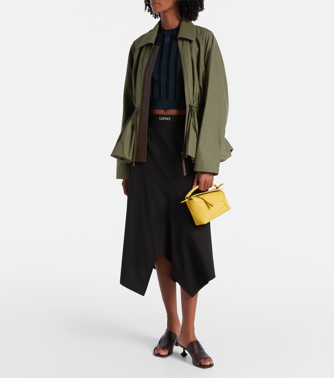 Cabas Puzzle Edge Mini en cuir | Loewe