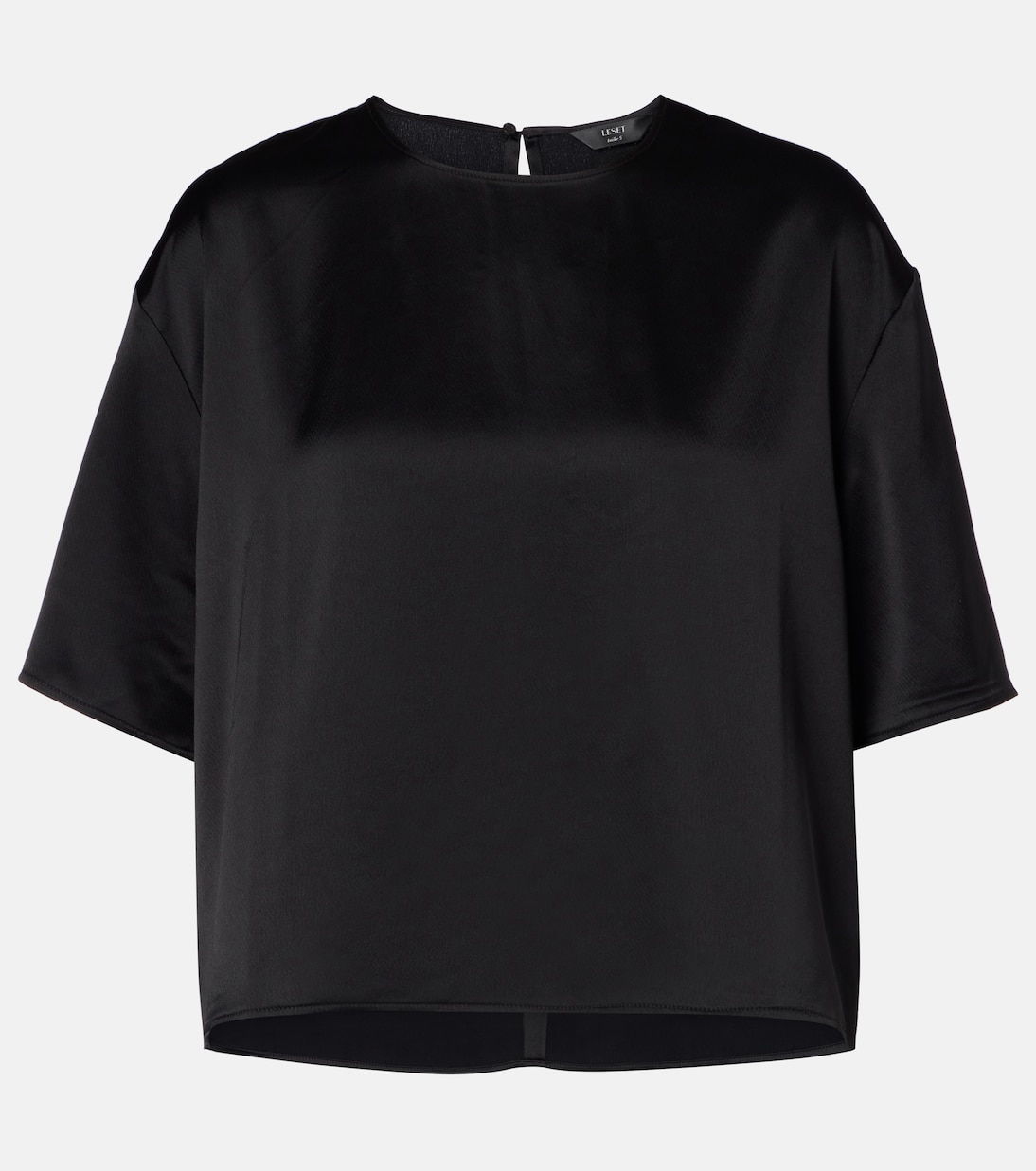 Barb satin T-shirt | Leset