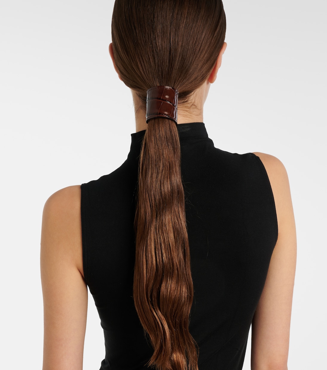 Haargummi aus Leder | Jennifer Behr