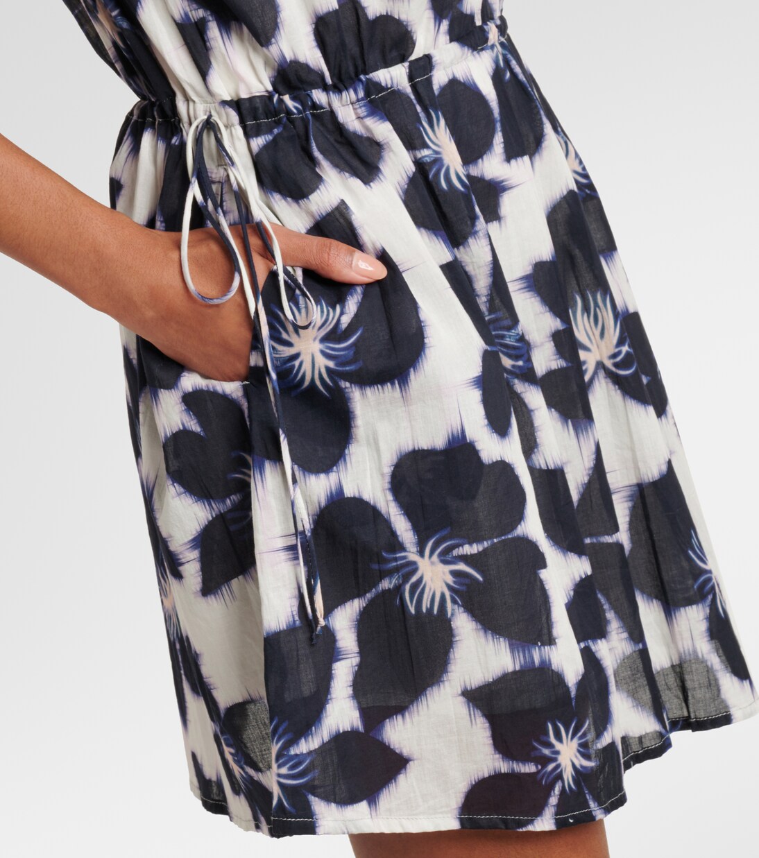 Robe Hazel en coton à fleurs | Velvet