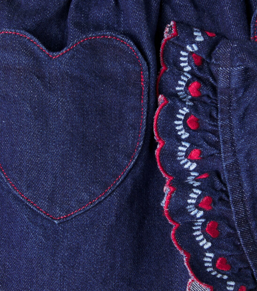 Baby Tessa cotton denim skirt | Bebe Organic