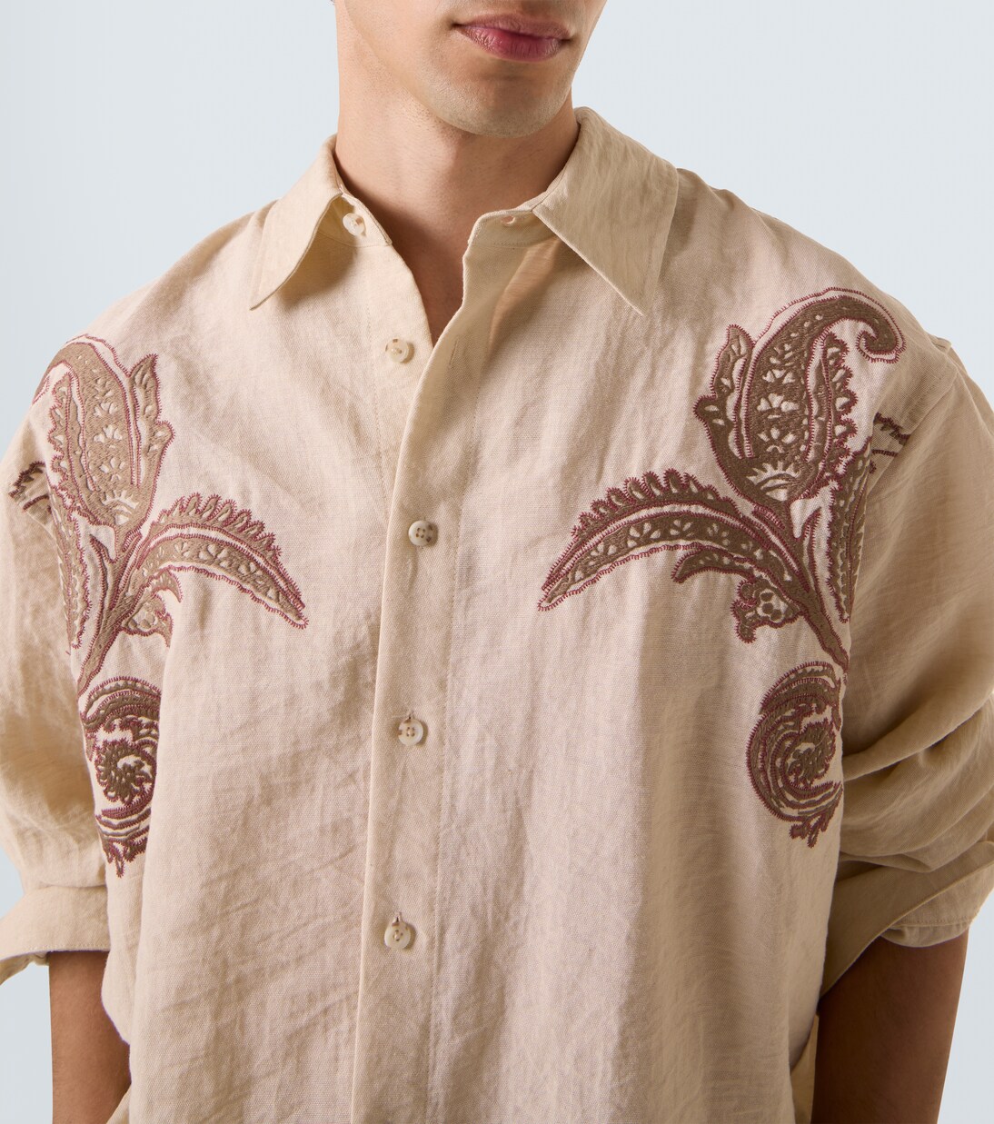 Embroidered shirt | Commas