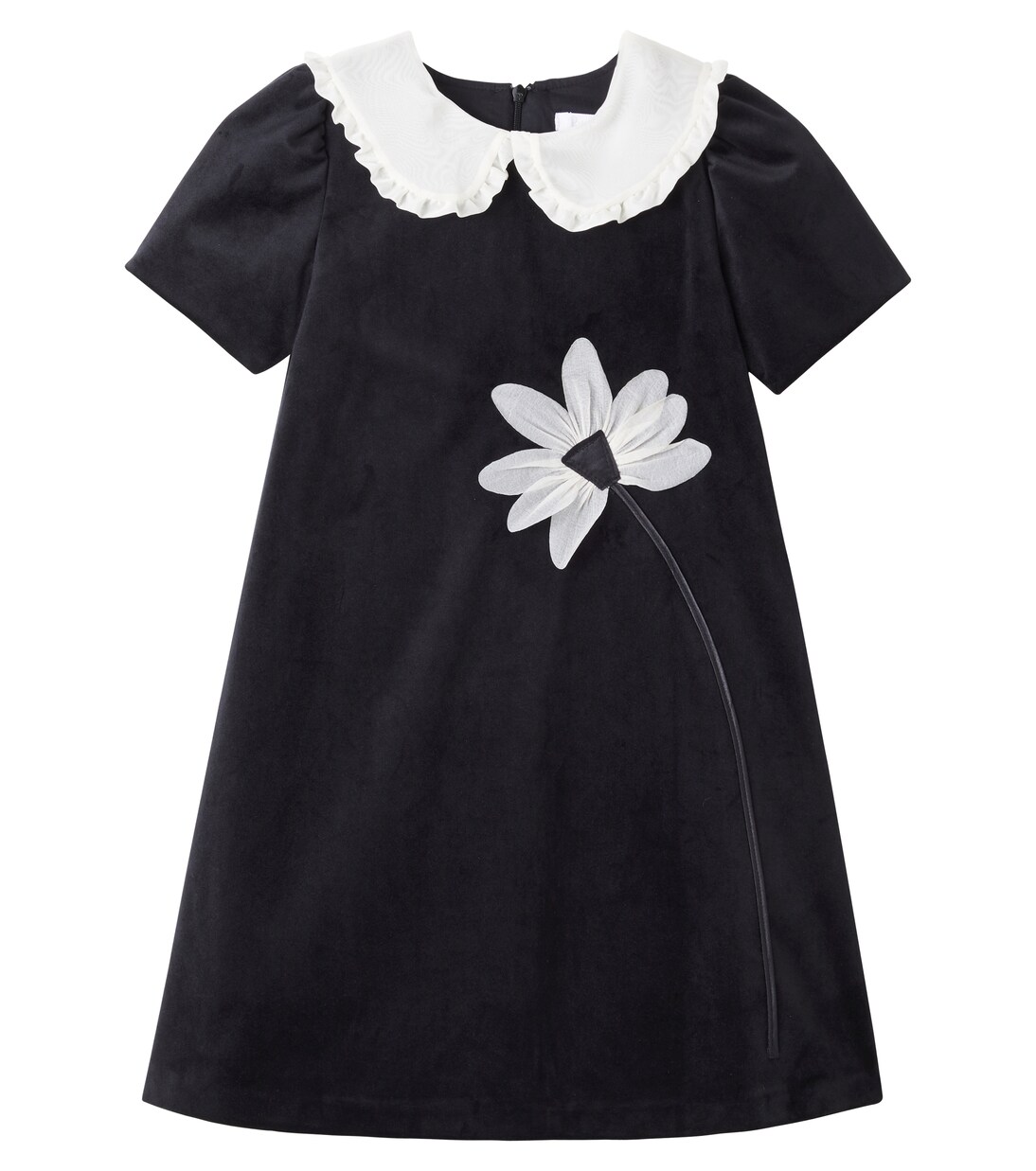 Besticktes Kleid mit Spitze | Patachou