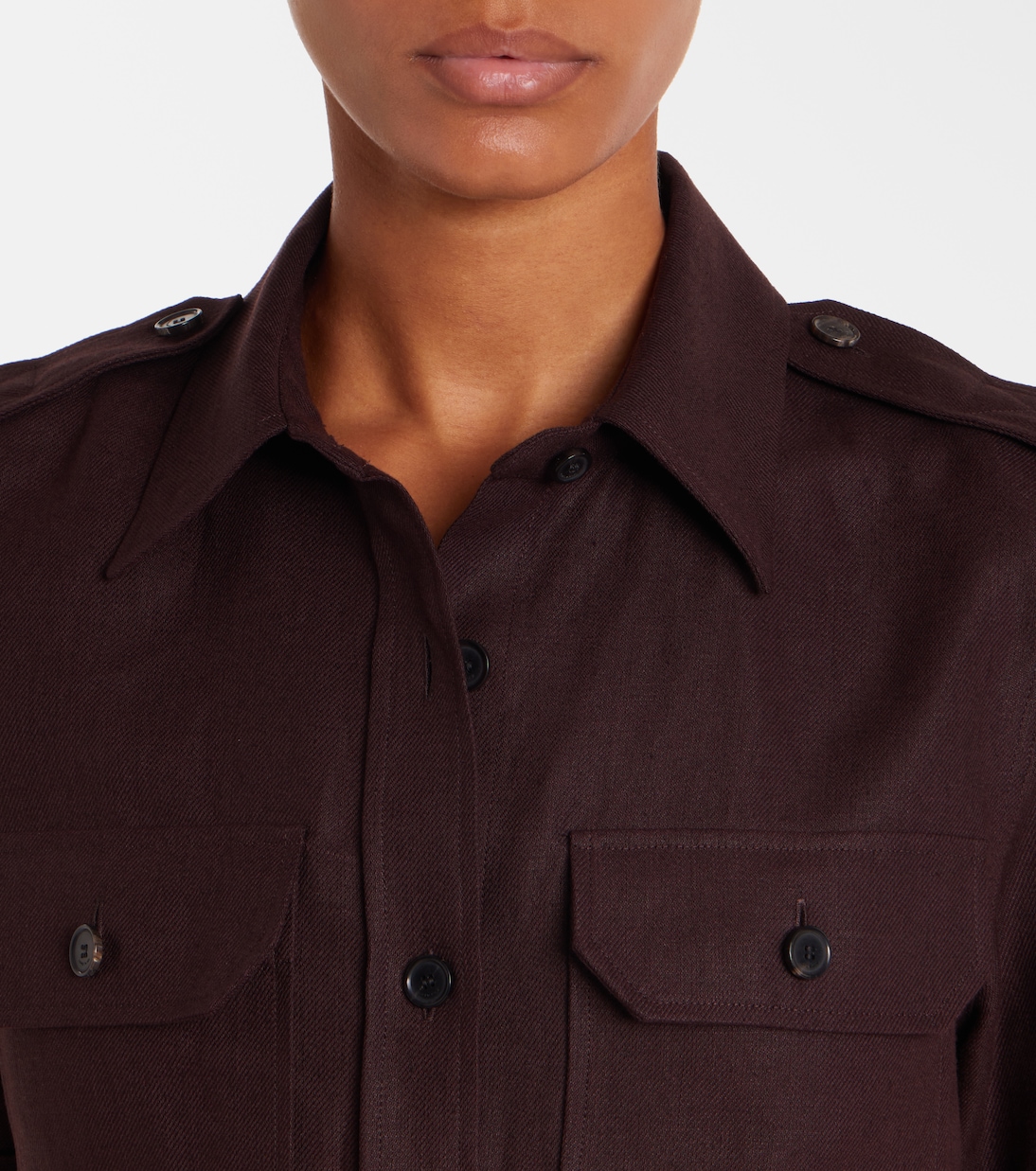 Annalisa linen shirt | Loro Piana