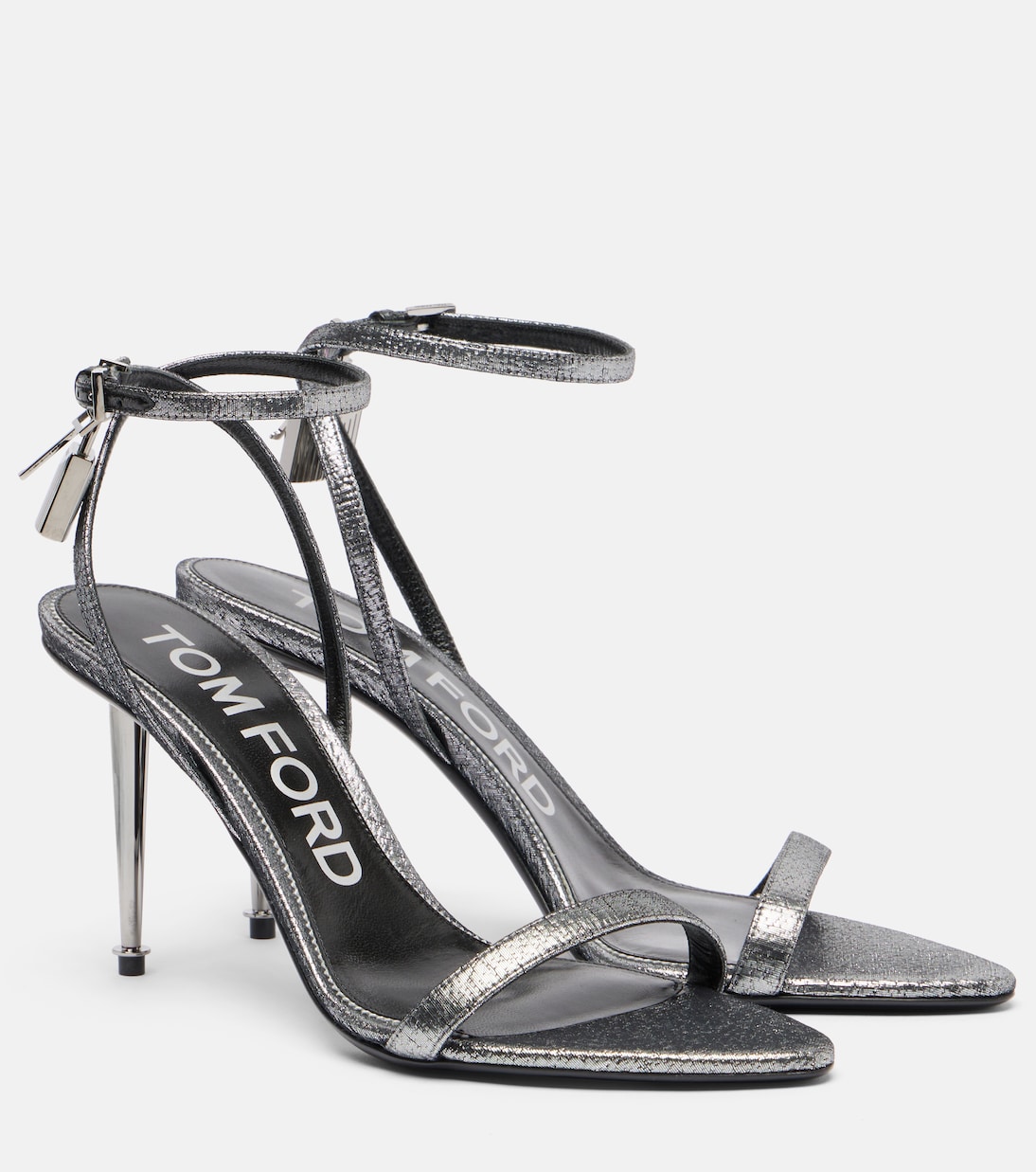 Padlock 85 metallic sandals | Tom Ford