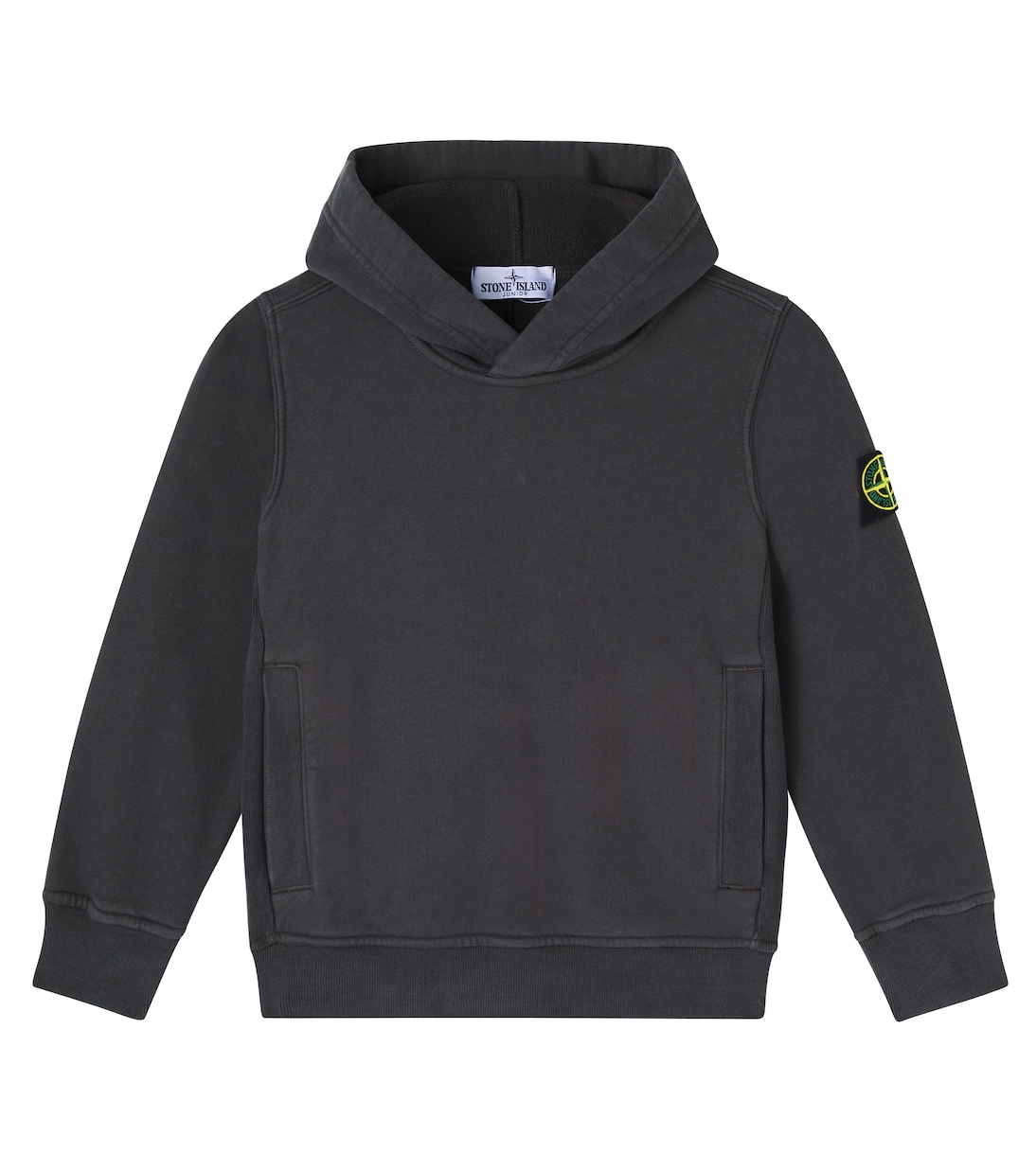 Sweat-shirt à capuche Compass en coton | Stone Island Junior
