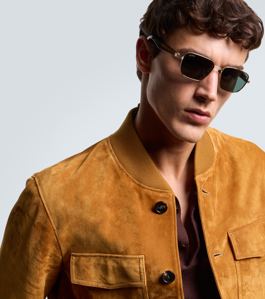 Eckige Sonnenbrille Première De Cartier | Cartier Eyewear Collection