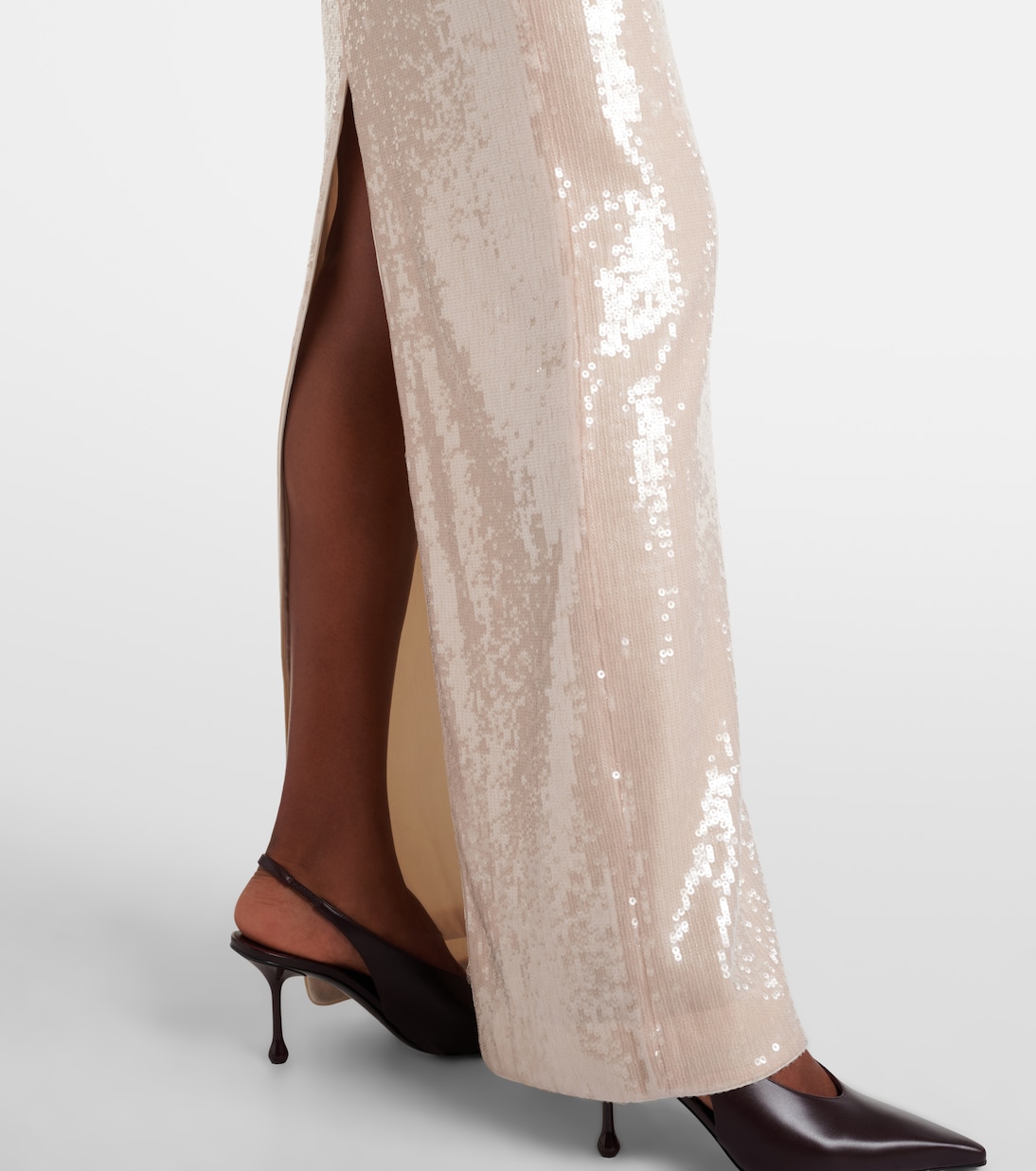 Off-Shoulder-Robe mit Pailletten | Roland Mouret