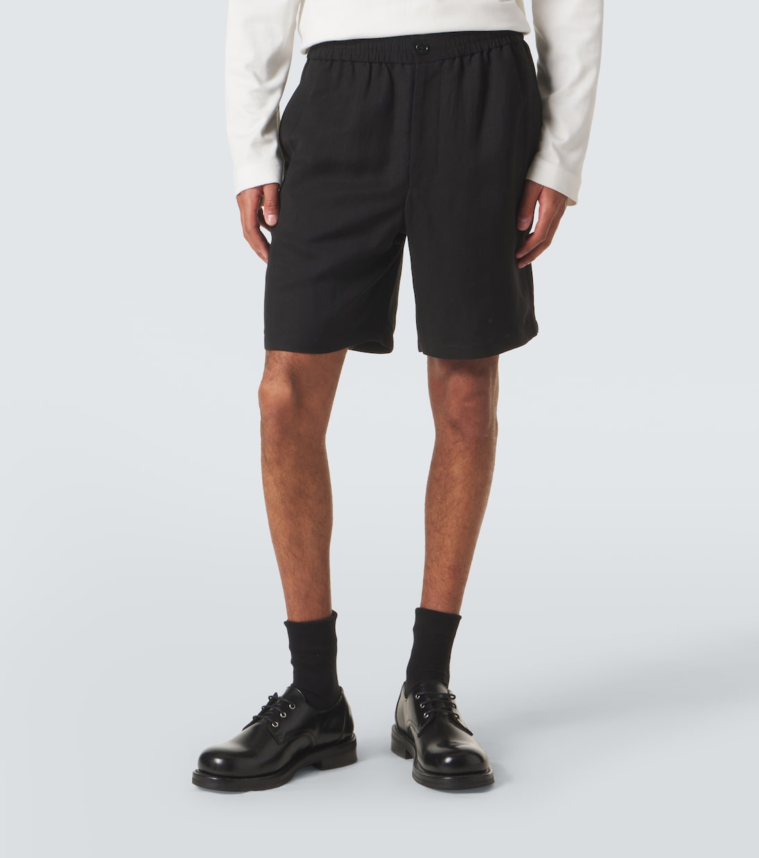 Ami De Cœur gabardine shorts | Ami Paris