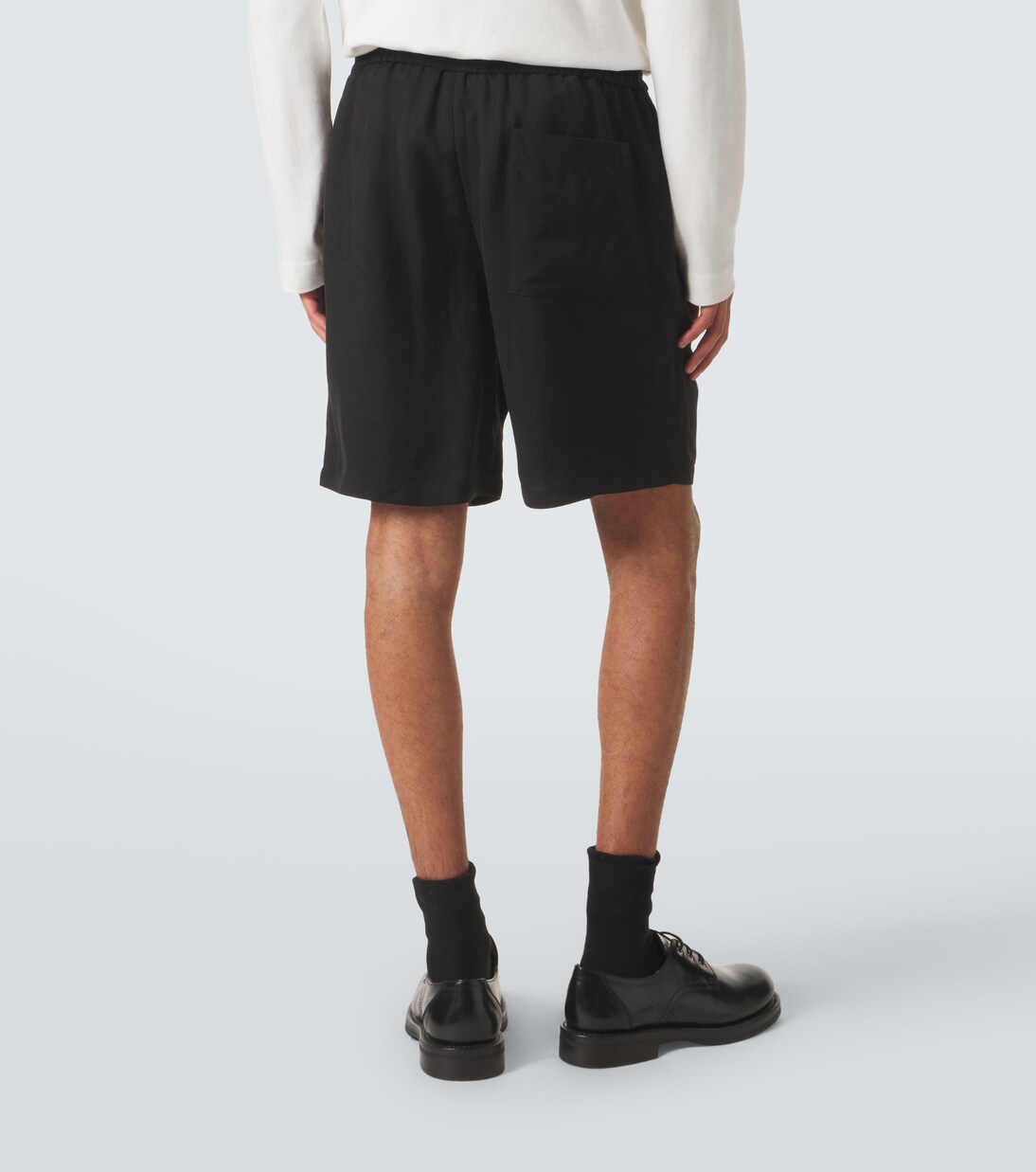 Ami De Cœur gabardine shorts | Ami Paris