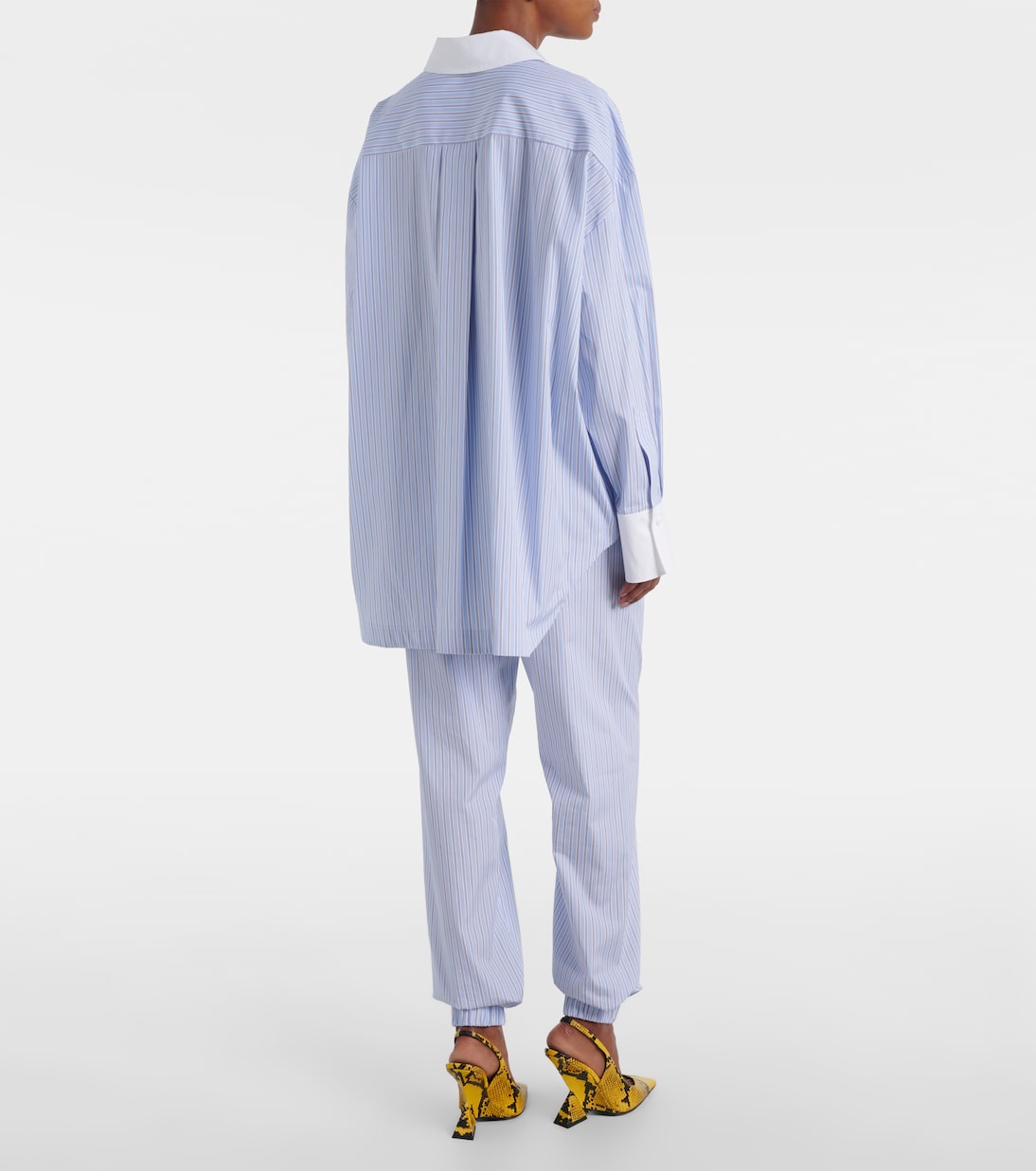 Striped cotton tapered pants | The Attico