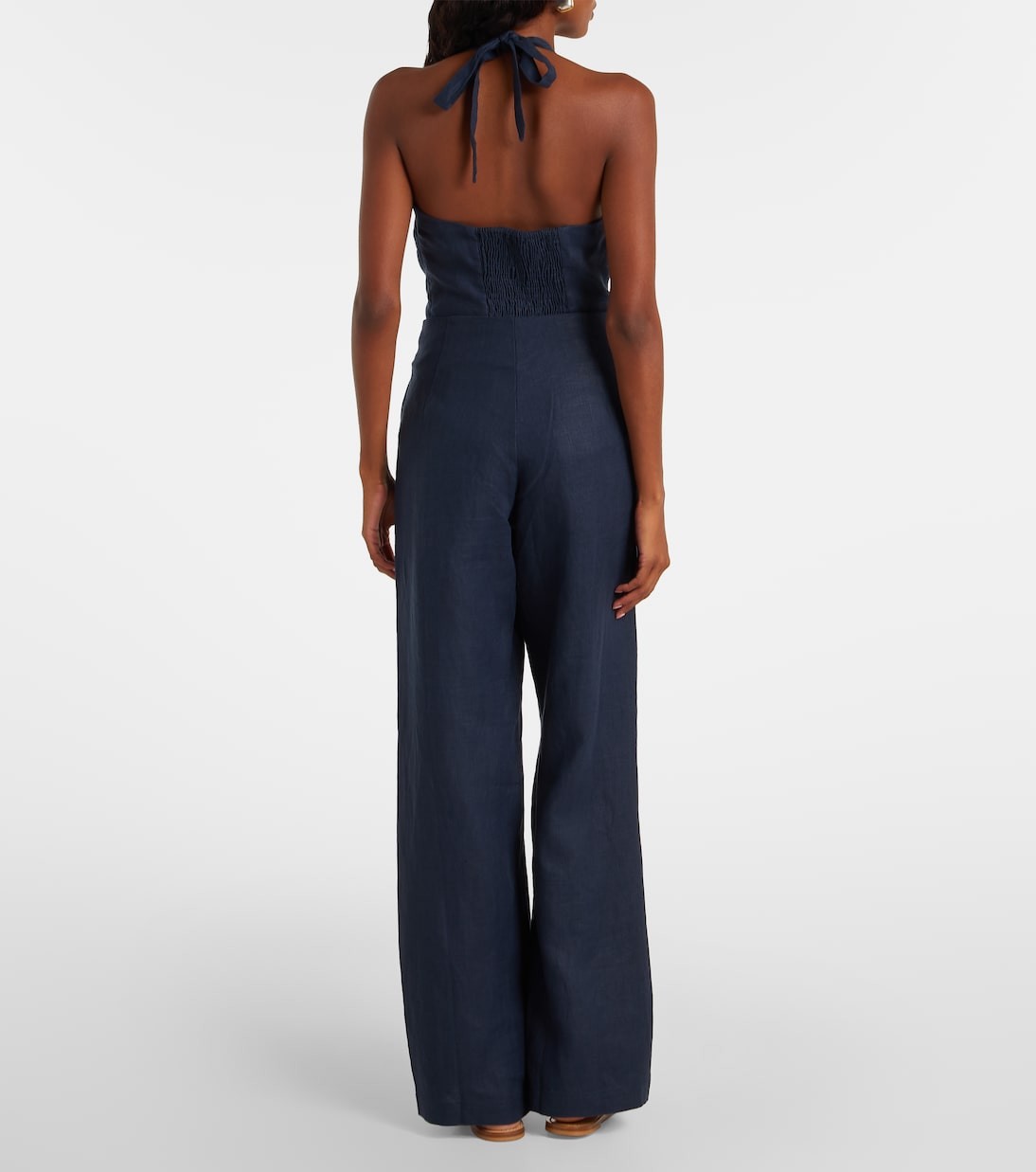 Pantaloni a gamba larga Lulea in lino | Faithfull