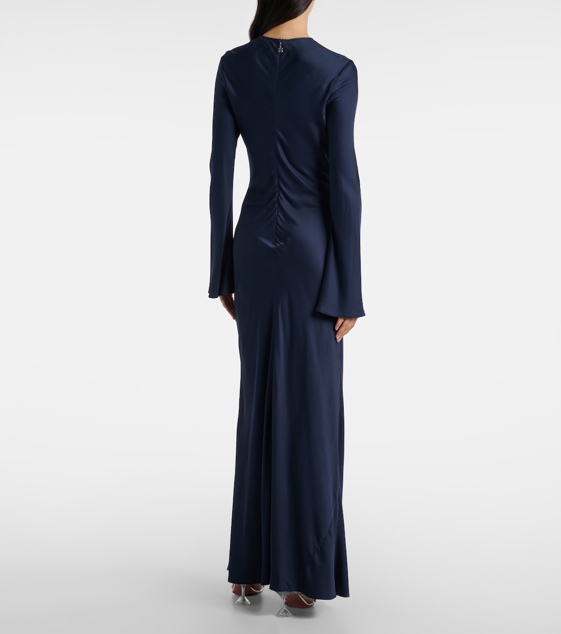 Robe aus Satin | Rotate