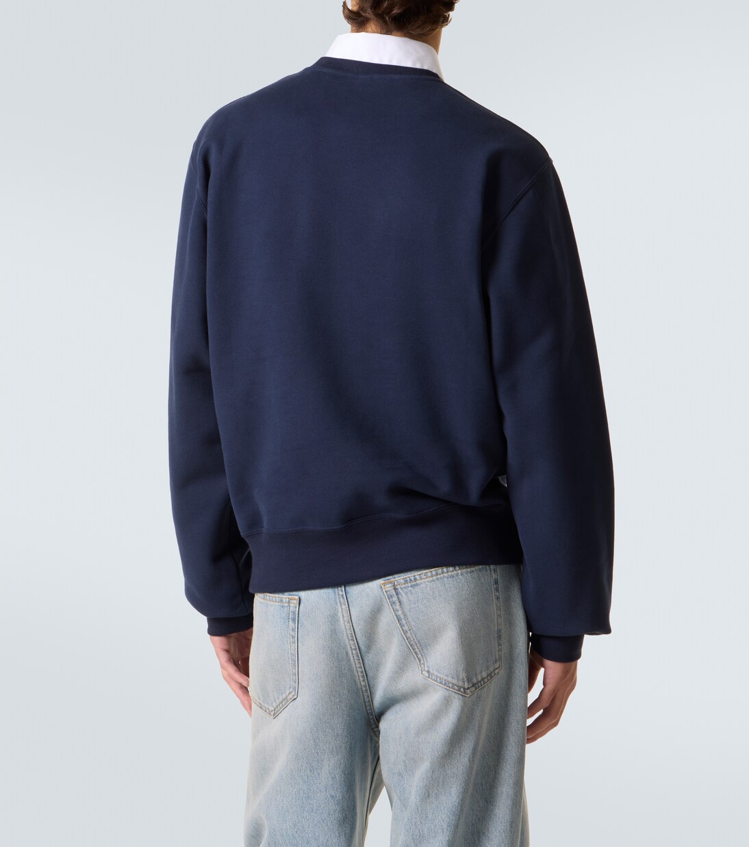 Sweatshirt Cassandre aus Baumwoll-Jersey | Saint Laurent