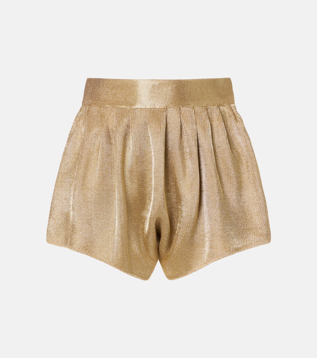 High-Rise Shorts aus Mesh | Alaïa